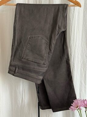 NWT Elie Tahari 32 All Spice Pewter Azella Coated Jeans Skinny Tencel $248